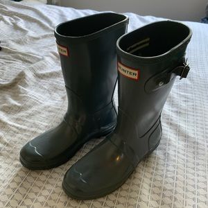 Hunter Rain boots (Gray)